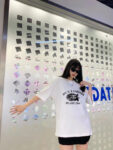 P70 DG/杜嘉班纳 印花LOGO字母百搭圆领短袖T恤男女同款 吊牌 领标 水洗唛 三标齐全 尺码：S-XXL 颜色：黑色，白色