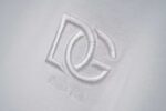 P75 Dg#230克双纱料短袖上新，刺绣Logo，黑色，白色，橙色，码数S一ⅹxl
