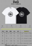 P70 🔥 [DG 杜嘉班纳] 2025FW短袖T恤 LOGO印花 高端26s双纱300克面料 重磅面料 定制拉架罗纹同缸同染 三标齐全 男女同款 颜色：黑色 白色 尺码：S M L XL XXL