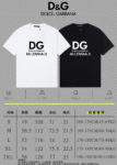 P70 🔥 [DG 杜嘉班纳] 2025FW短袖T恤 LOGO印花 高端26s双纱300克面料 重磅面料 定制拉架罗纹同缸同染 三标齐全 男女同款 颜色：黑色 白色 尺码：S M L XL 2XL