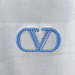 weigou_221008_3_3fa147964b P75 VALEN* 华伦天奴* 2026新款 精致绣花小logo 300g短袖t恤 宽松版型男女同款 尺码 S M L XL XXL 黑色 白色 紫色