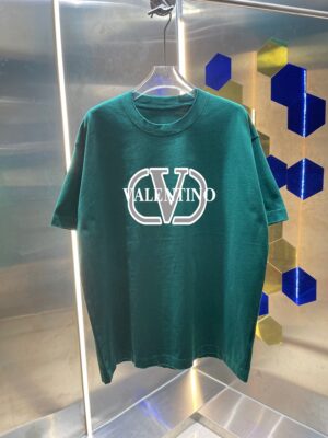 P80 VALENTIN* 华伦天*奴 2026春夏新款 洗水磨破320克圆领短袖tee 男女同款宽松版 吊牌 领标 洗水唛 三标齐全 颜色 :洗水黑 洗水白 洗水灰 洗水绿 洗水红 尺码 :S M L XL XXL