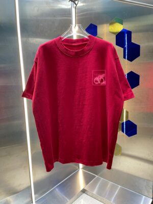 P80 VALENTIN* 华伦天*奴 2026春夏新款 洗水磨破320克圆领短袖tee 男女同款宽松版 吊牌 领标 洗水唛 三标齐全 颜色 :洗水黑 洗水白 洗水灰 洗水绿 洗水红 尺码 :S M L XL XXL