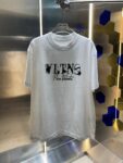 P80 VALENTIN* 华伦天*奴 2026春夏新款 洗水磨破320克圆领短袖tee 男女同款宽松版 吊牌 领标 洗水唛 三标齐全 颜色 :洗水黑 洗水白 洗水灰 褐色 尺码 :S M L XL XXL