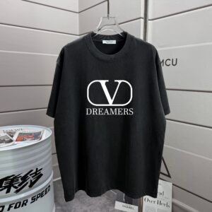 P80 VALENTIN* 华伦天*奴 2026春夏新款 洗水磨破320克圆领短袖tee 男女同款宽松版 颜色 :洗水黑 洗水白 洗水灰 洗水紫色 尺码 :S M L XL XXL 尺码： S （90-130斤） M （120-150斤） L （140-165斤） XL （160-180斤） XXL （180-210斤）