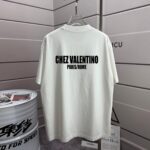P80 VALENTIN* 华伦天*奴 2026春夏新款 洗水磨破320克圆领短袖tee 男女同款宽松版 颜色 :洗水黑 洗水白 洗水灰 褐色 尺码 :S M L XL XXL 尺码： S （90-130斤） M （120-150斤） L （140-165斤） XL （160-180斤） XXL （180-210斤）