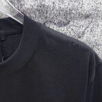 P70 MONCLE* 蒙口* 新款短袖T恤 经典字母植绒logo 宽松版型男女同款 尺码 S M L XL XXL 黑色 白色 藏青色