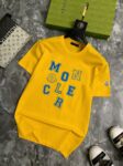 P70 品牌： 蒙口 (胖子福音)原单男士休闲短袖T恤，2026春夏新品，定制胸前顶级logo 工艺、搭配整件细节 品质及剪裁设计都堪称一流，定制进口丝光棉面料！型格十足，配色轻熟百搭。M-5XL(穿到220斤)