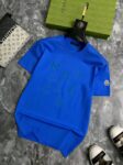 P70 品牌： 蒙口 (胖子福音)原单男士休闲短袖T恤，2026春夏新品，定制胸前顶级logo 工艺、搭配整件细节 品质及剪裁设计都堪称一流，定制进口丝光棉面料！型格十足，配色轻熟百搭。M-5XL(穿到220斤)