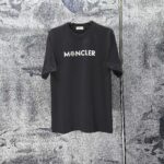 P75 MONCLE* 蒙口* 2026新款 厚板胶➕章仔logo 短袖t恤 宽松版型男女同款 尺码 S M L XL XXL 黑色 白色 藏青色 灰色