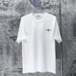 P75 MONCLE* 蒙口* 2026新款 植绒➕章仔logo 短袖t恤 宽松版型男女同款 尺码 S M L XL XXL 黑色 白色 藏青色 灰色