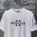 weigou_225642_2_eae006c609 P75 MONCLE* 蒙口* 2026新款 立体厚板胶logo 短袖t恤 宽松版型男女同款 尺码 S M L XL XXL 黑色 白色 藏青色