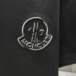 P80 MONCL* 蒙口* 2026春夏新款短袖T恤 定制纯棉字母logo 刺绣 颜色：黑色 白色 深蓝 码数：S M L XL XXL