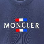 weigou_225708_3_c86c32dada P75 MONCLE* 蒙口* 2026新款 立体厚板胶logo 短袖t恤 宽松版型男女同款 尺码 S M L XL XXL 黑色 白色 藏青色