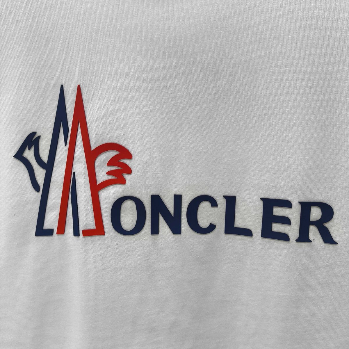 P75 MONCLE* 蒙口* 2026新款 立体厚板胶logo 短袖t恤 宽松版型男女同款 尺码 S M L XL XXL 黑色 白色 藏青色 灰色