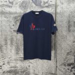 P75 MONCLE* 蒙口* 2026新款 立体厚板胶logo 短袖t恤 宽松版型男女同款 尺码 S M L XL XXL 黑色 白色 藏青色 灰色