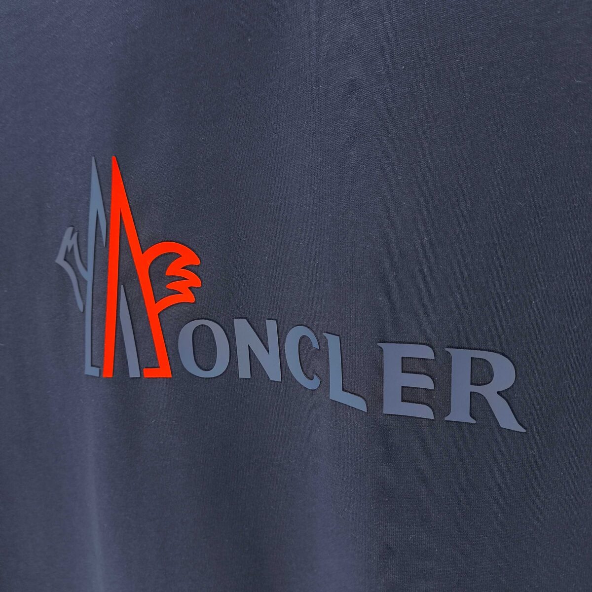 P75 MONCLE* 蒙口* 2026新款 立体厚板胶logo 短袖t恤 宽松版型男女同款 尺码 S M L XL XXL 黑色 白色 藏青色 灰色