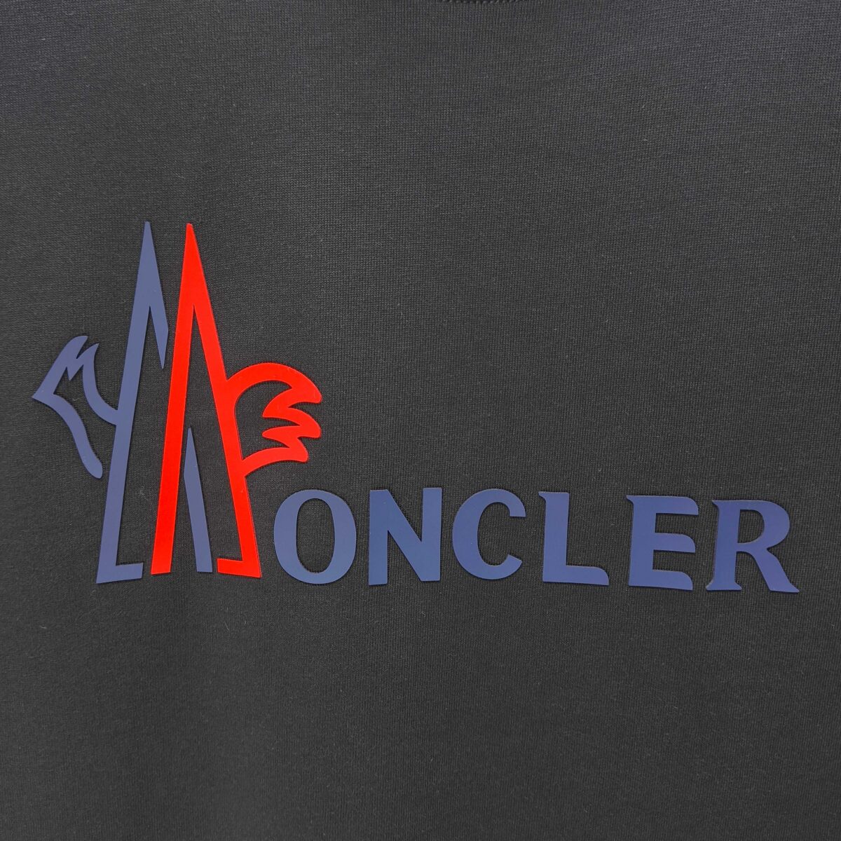 P75 MONCLE* 蒙口* 2026新款 立体厚板胶logo 短袖t恤 宽松版型男女同款 尺码 S M L XL XXL 黑色 白色 藏青色 灰色