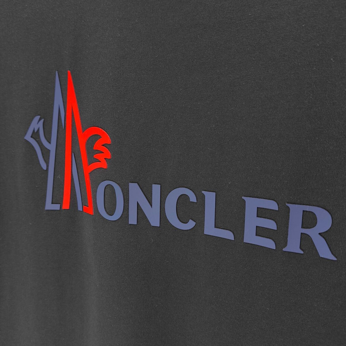 P75 MONCLE* 蒙口* 2026新款 立体厚板胶logo 短袖t恤 宽松版型男女同款 尺码 S M L XL XXL 黑色 白色 藏青色 灰色