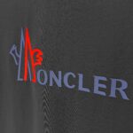 P75 MONCLE* 蒙口* 2026新款 立体厚板胶logo 短袖t恤 宽松版型男女同款 尺码 S M L XL XXL 黑色 白色 藏青色 灰色