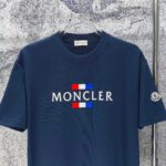 P75 MONCLE* 蒙口* 2026新款 立体厚板胶logo 短袖t恤 宽松版型男女同款 尺码 S M L XL XXL 黑色 白色 藏青色