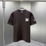 P75 MONCL* 蒙口* 2026春夏新款短袖T恤 定制纯棉字母logo 刺绣 颜色：黑色 白色 深蓝 巧色 码数：S M L XL XXL