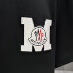 P75 MONCL* 蒙口* 2026春夏新款短袖T恤 定制纯棉字母logo 刺绣 颜色：黑色 白色 深蓝 巧色 码数：S M L XL XXL