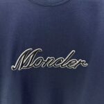 P75 MONCL* 蒙口* 2026春夏新款短袖T恤 定制纯棉字母logo 刺绣 颜色：黑色 白色 深蓝 棕色 码数：S M L XL XXL