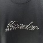 P75 MONCL* 蒙口* 2026春夏新款短袖T恤 定制纯棉字母logo 刺绣 颜色：黑色 白色 深蓝 棕色 码数：S M L XL XXL