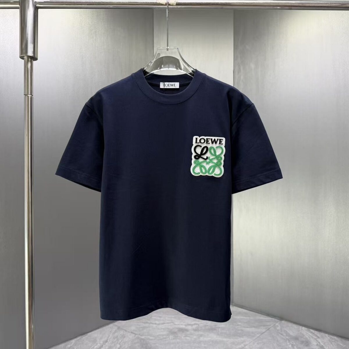 P75 MONCL* 蒙口* 2026春夏新款短袖T恤 定制纯棉字母logo 刺绣 颜色：黑色 白色 深蓝 深红 码数：S M L XL XXL