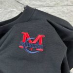 P75 Moncle* 蒙口*2026 春夏新款 经典图标字母立体刺绣工艺 定制双纱平纹纯棉面料 短袖T恤 男女同款 颜色：黑色 白色 尺码： S （90-130斤） M （120-150斤） L （140-165斤） XL （160-180斤） XXL （180-210斤）