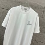 P75 Moncle* 蒙口*2026 春夏新款 经典图标字母立体刺绣工艺 定制双纱平纹纯棉面料 短袖T恤 男女同款 颜色：黑色 白色 尺码： S （90-130斤） M （120-150斤） L （140-165斤） XL （160-180斤） XXL （180-210斤）