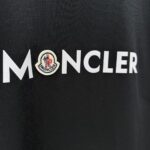 P75 MONCL* 蒙口* 2026春夏新款短袖T恤 定制纯棉字母logo 植绒+章仔 颜色：黑色 白色 深蓝 棕色 码数：S M L XL XXL