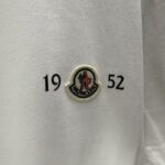 P75 MONCL* 蒙口* 2026春夏新款短袖T恤 定制纯棉字母logo 植绒+章仔 颜色：黑色 白色 深蓝 棕色 码数：S M L XL XXL