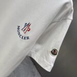 P75 MONCL* 蒙口* 2026春夏新款短袖T恤 定制纯棉字母logo 厚板 颜色：黑色 白色 深蓝 棕色 码数：S M L XL XXL