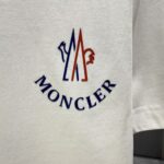 P75 MONCL* 蒙口* 2026春夏新款短袖T恤 定制纯棉字母logo 厚板 颜色：黑色 白色 深蓝 棕色 码数：S M L XL XXL