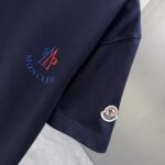 P75 MONCL* 蒙口* 2026春夏新款短袖T恤 定制纯棉字母logo 厚板 颜色：黑色 白色 深蓝 棕色 码数：S M L XL XXL