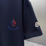 P75 MONCL* 蒙口* 2026春夏新款短袖T恤 定制纯棉字母logo 厚板 颜色：黑色 白色 深蓝 棕色 码数：S M L XL XXL