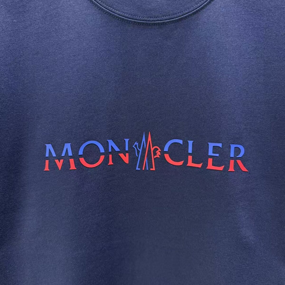 P75 MONCL* 蒙口* 2026春夏新款短袖T恤 定制纯棉字母logo 厚板 颜色：黑色 白色 深蓝 棕色 码数：S M L XL XXL