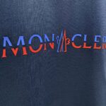 P75 MONCL* 蒙口* 2026春夏新款短袖T恤 定制纯棉字母logo 厚板 颜色：黑色 白色 深蓝 棕色 码数：S M L XL XXL