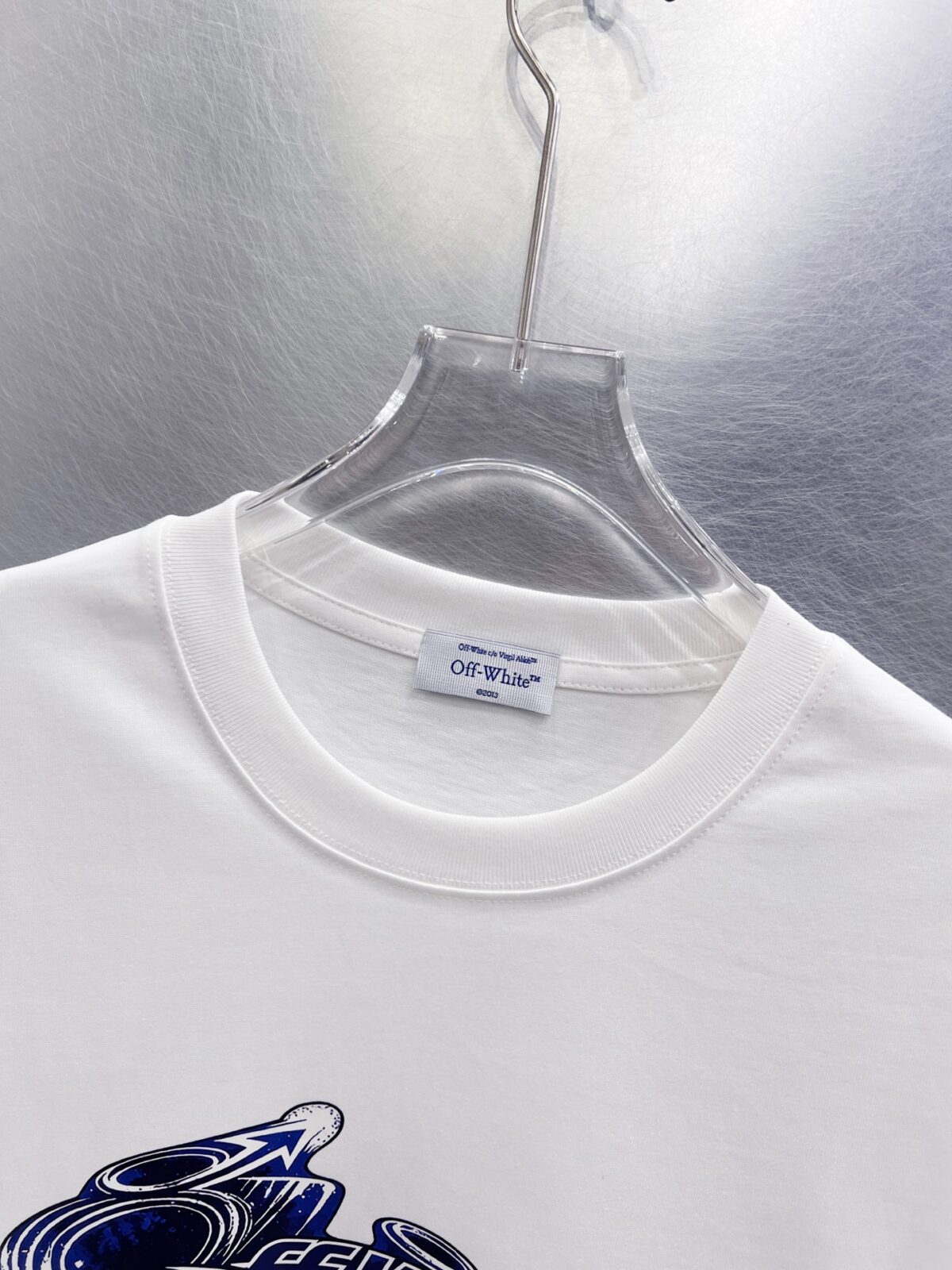 P65 OFF-WHITE OW 银河涂鸦箭头短袖上新💫 蓝星空流线 Logo 设计，重磅纯棉宽松款，清爽百搭街头刚需款！ 颜色：黑色 白色 尺码：S M L XL