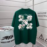 P80 OFF 2026春夏新款 洗水磨破320克圆领短袖tee 男女同款宽松版 颜色 :洗水深黑 洗水白 洗水灰 褐色 洗水绿色 尺码 :S M L XL XXL 尺码： S （90-130斤） M （120-150斤） L （140-165斤） XL （160-180斤） XXL （180-210斤）
