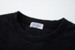 P75 off white 25新款油画人像洗水款短袖T恤 颜色：黑色 尺码：S M L XL