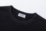 P75 off white 25新款油画人像洗水款短袖T恤 颜色：黑色 尺码：S M L XL