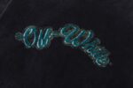 P75 off white 25新款油画老人像洗水款短袖T恤 颜色：黑色 尺码：S M L XL