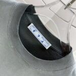 P80 OFF 2026春夏新款 洗水磨破320克圆领短袖tee 男女同款宽松版 颜色 :洗水深黑 洗水白 洗水灰 褐色 洗水紫色 尺码 :S M L XL XXL 尺码： S （90-130斤） M （120-150斤） L （140-165斤） XL （160-180斤） XXL （180-210斤）