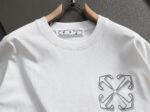 P75 OFF-WHITE 原版面料 官方同款 短袖T恤 定制 同缸染面料 手感非常舒服 春夏最新砖柜同步 时尚又个性 超级百搭好看 男女都非常合适 人手必备款 吊牌 领标 水洗麦 三标齐全 颜色: 黑白 尺码：XS~L