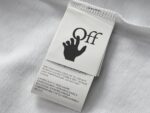 P75 OFF-WHITE 原版面料 官方同款 短袖T恤 定制 同缸染面料 手感非常舒服 春夏最新砖柜同步 时尚又个性 超级百搭好看 男女都非常合适 人手必备款 吊牌 领标 水洗麦 三标齐全 颜色: 黑白 尺码：XS~L
