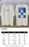 P70 款式：off-white短袖T恤 面料：300克重双纱100%棉 罗纹：320克重索络纳1*1潮牌 工艺：印花 颜色：白 红 夜蓝 花灰 黑 尺码：M—4XL 无性别区分 男女同款