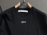 P75 OFF-WHITE 原版面料 官方同款 短袖T恤 定制 同缸染面料 手感非常舒服 春夏最新砖柜同步 时尚又个性 超级百搭好看 男女都非常合适 人手必备款 吊牌 领标 水洗麦 三标齐全 颜色: 黑白 尺码：XS~L